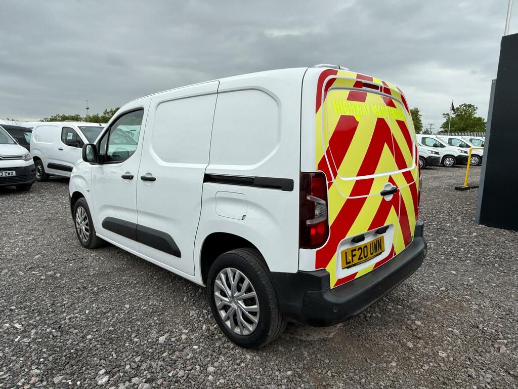 Citroen Berlingo 1.5 Bluehdi 1000 Enterprise M Swb Euro 6 Ss LF20UWN White #4