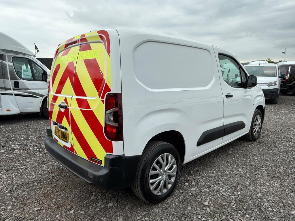 Citroen Berlingo 1.5 Bluehdi 1000 Enterprise M Swb Euro 6 Ss LF20UWN White #6