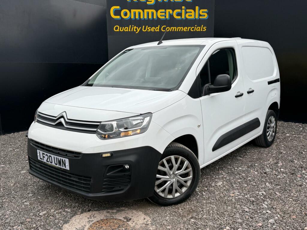 Citroen Berlingo 1.5 Bluehdi 1000 Enterprise M Swb Euro 6 Ss LF20UWN White #2