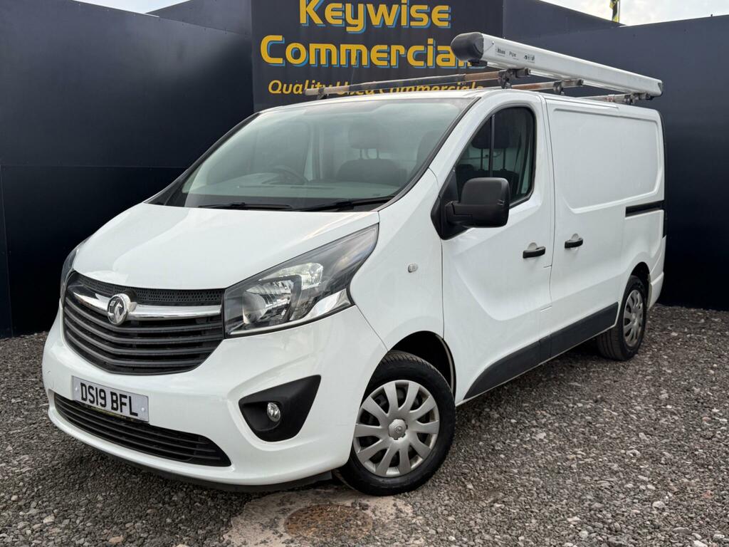 Vauxhall Vivaro 1.6 Cdti 2700 Biturbo Ecotec Sportive L1 H1 Euro 6 DS19BFL White #2