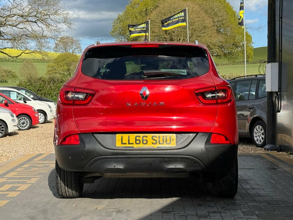 Renault Kadjar 1.6 Dci Dynamique Nav Euro 6 Ss LL66SUU Red #4