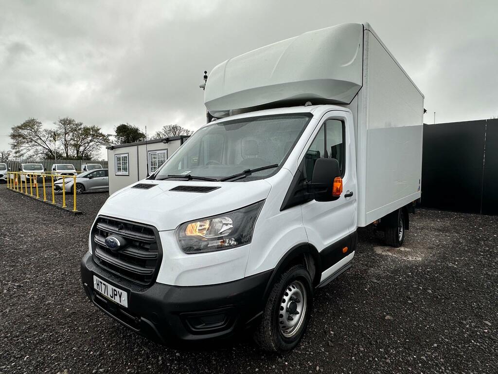 Ford Transit Custom 2.0 350 Ecoblue Leader Luton Fwd HT71JPY White #3