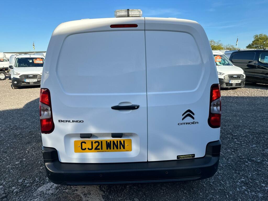 Citroen Berlingo 1.5 Bluehdi 650 Enterprise M Swb Euro 6 Ss CJ21WNN White #6