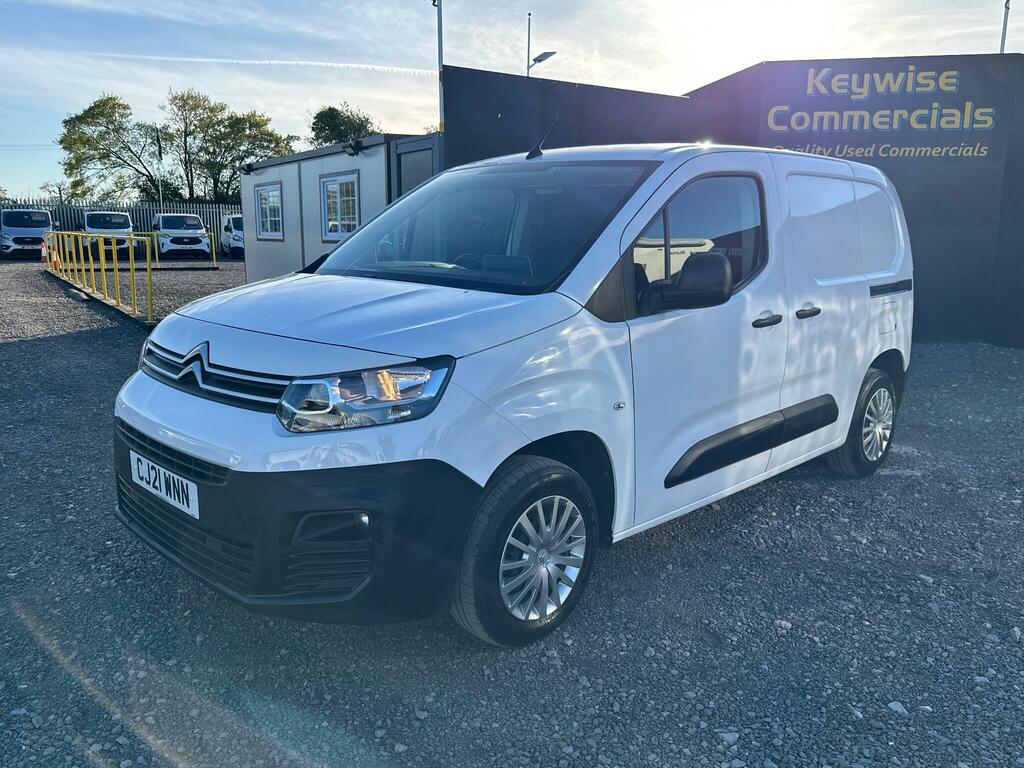 Citroen Berlingo 1.5 Bluehdi 650 Enterprise M Swb Euro 6 Ss CJ21WNN White #3
