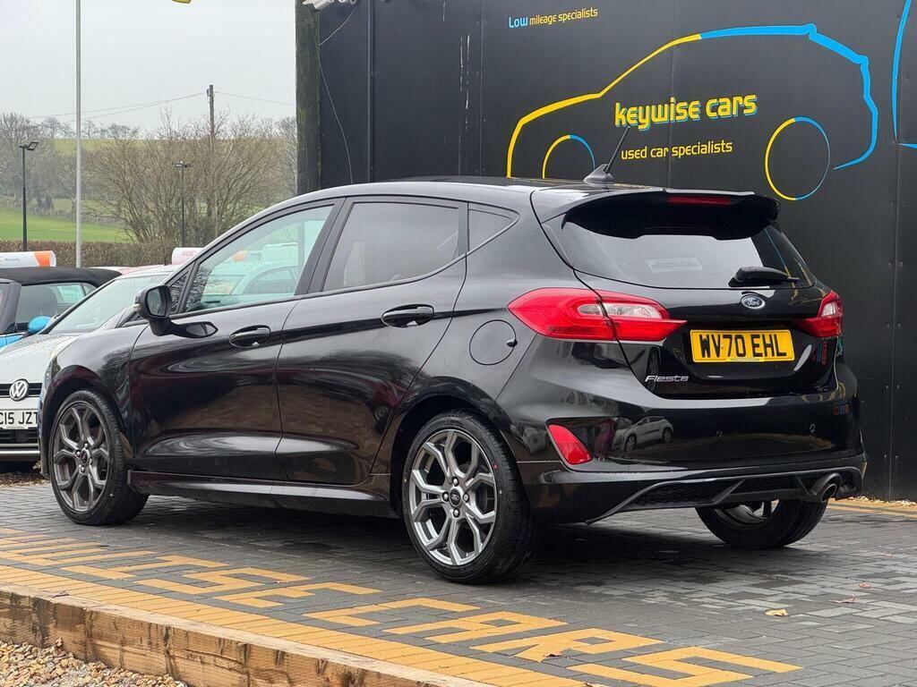 Ford Fiesta 1.0T Ecoboost St-line Edition Euro 6 Ss WV70EHL Black #3