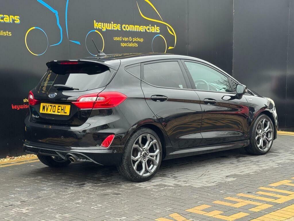 Ford Fiesta 1.0T Ecoboost St-line Edition Euro 6 Ss WV70EHL Black #5
