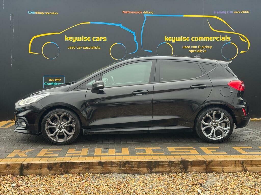 Ford Fiesta 1.0T Ecoboost St-line Edition Euro 6 Ss WV70EHL Black #2