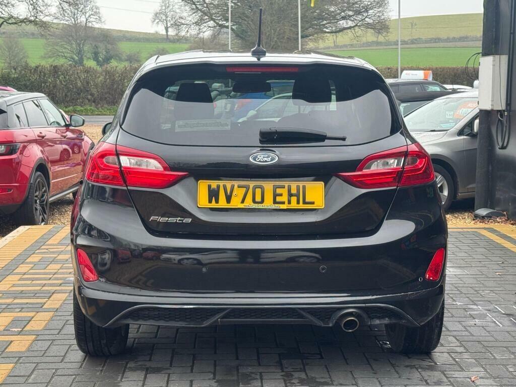 Ford Fiesta 1.0T Ecoboost St-line Edition Euro 6 Ss WV70EHL Black #4
