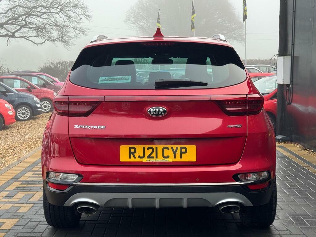 Kia Sportage 1.6 T-gdi Gt-line Euro 6 Ss RJ21CYP Red #4
