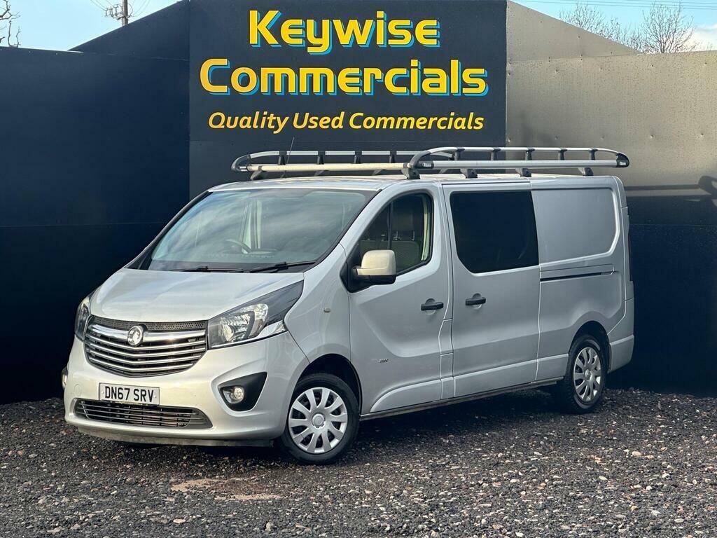 Vauxhall Vivaro 1.6 Cdti 2900 Biturbo Ecotec Sportive Crew Van L2 Silver