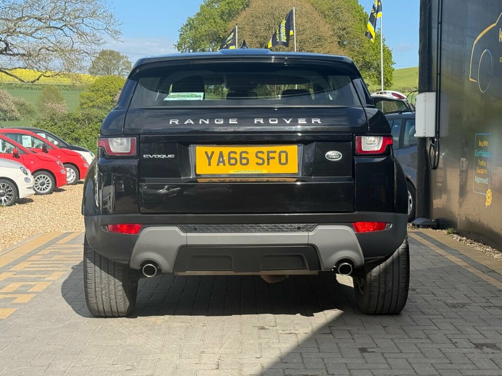 Land Rover Range Rover Evoque 2.0 Td4 Se Tech 4Wd Euro 6 Ss YA66SFO Black #4