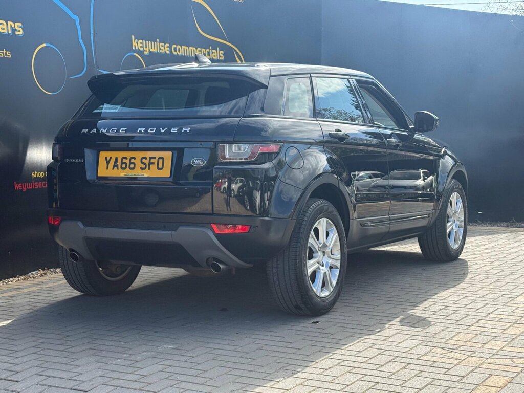 Land Rover Range Rover Evoque 2.0 Td4 Se Tech 4Wd Euro 6 Ss YA66SFO Black #5