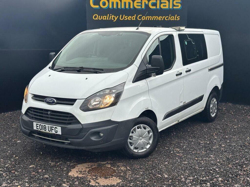 Ford Transit Custom 2.0 Tdci 310 Combi Van 6Dr L1 H1 15 EO18UFG White #2
