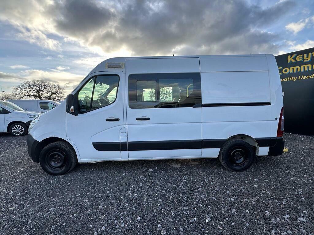 Vauxhall Movano 2.3 Cdti 3500 Fwd L2 H2 Euro 6 BK69RXS White #4