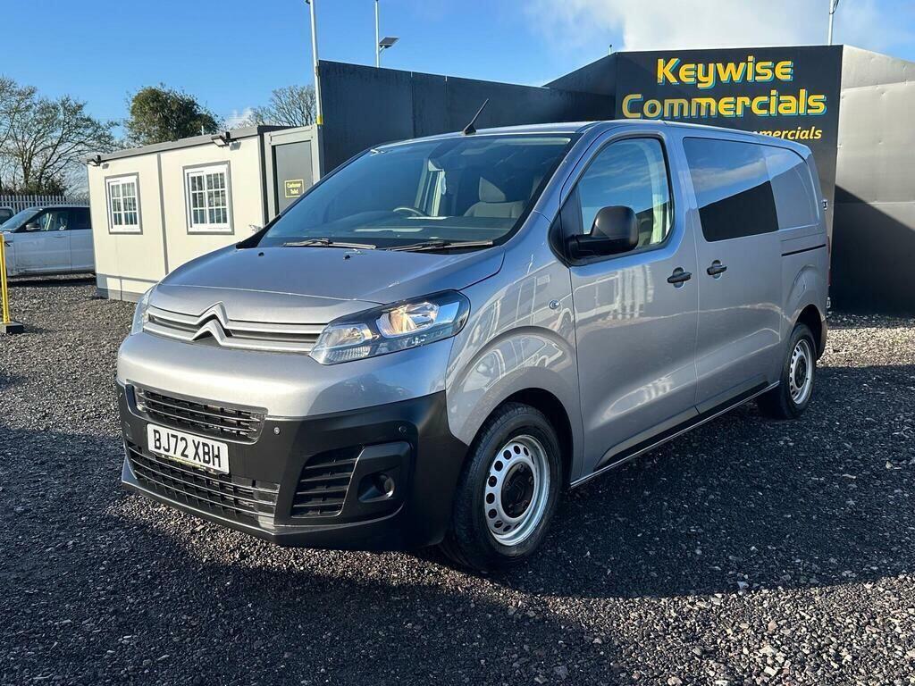 Citroen Dispatch 2.0 Bluehdi 1200 Enterprise Pro M Crew Van Mwb Eur Grey #2