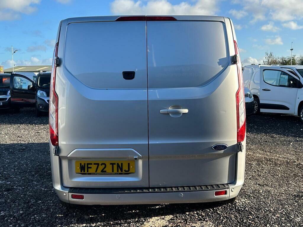 Ford Transit Custom 2.0 320 Ecoblue Limited Crew Van L1 H1 Euro 6 Ss WF72TNJ Silver #6