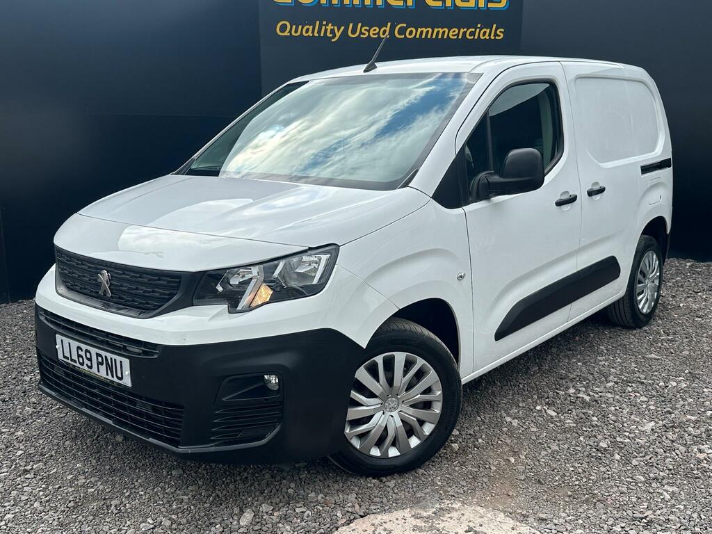 Peugeot Partner 1.5 Bluehdi 1000 Professional Standard Panel Van S LL69PNU White #2