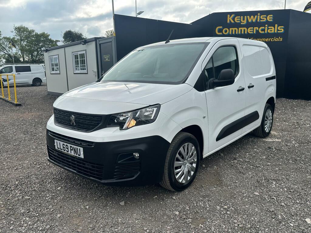 Peugeot Partner 1.5 Bluehdi 1000 Professional Standard Panel Van S LL69PNU White #3