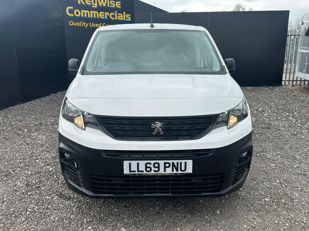 Peugeot Partner 1.5 Bluehdi 1000 Professional Standard Panel Van S LL69PNU White #4