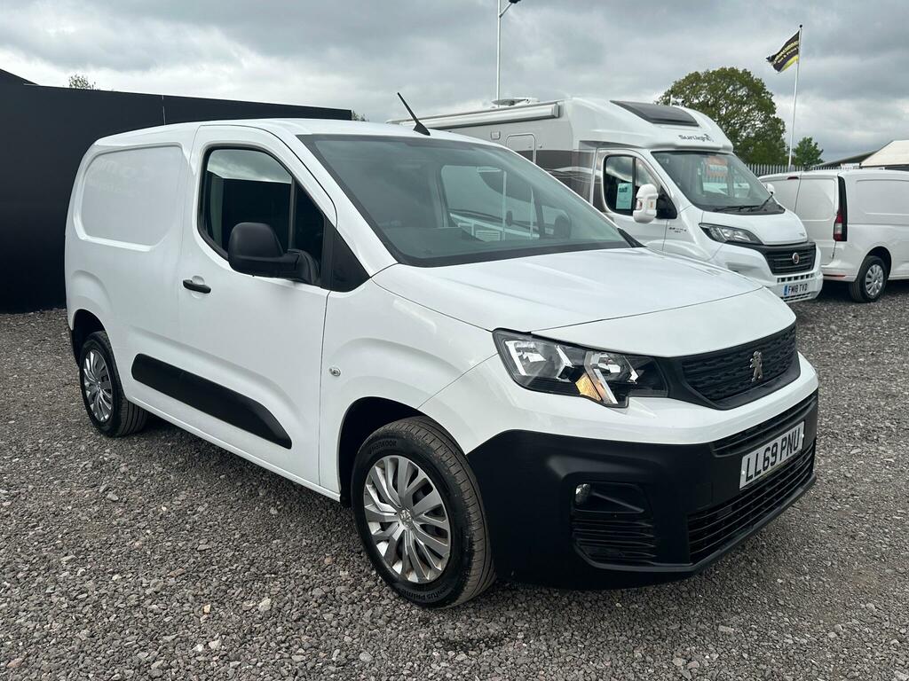 Peugeot Partner 1.5 Bluehdi 1000 Professional Standard Panel Van S LL69PNU White #5