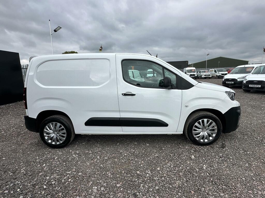 Peugeot Partner 1.5 Bluehdi 1000 Professional Standard Panel Van S LL69PNU White #6