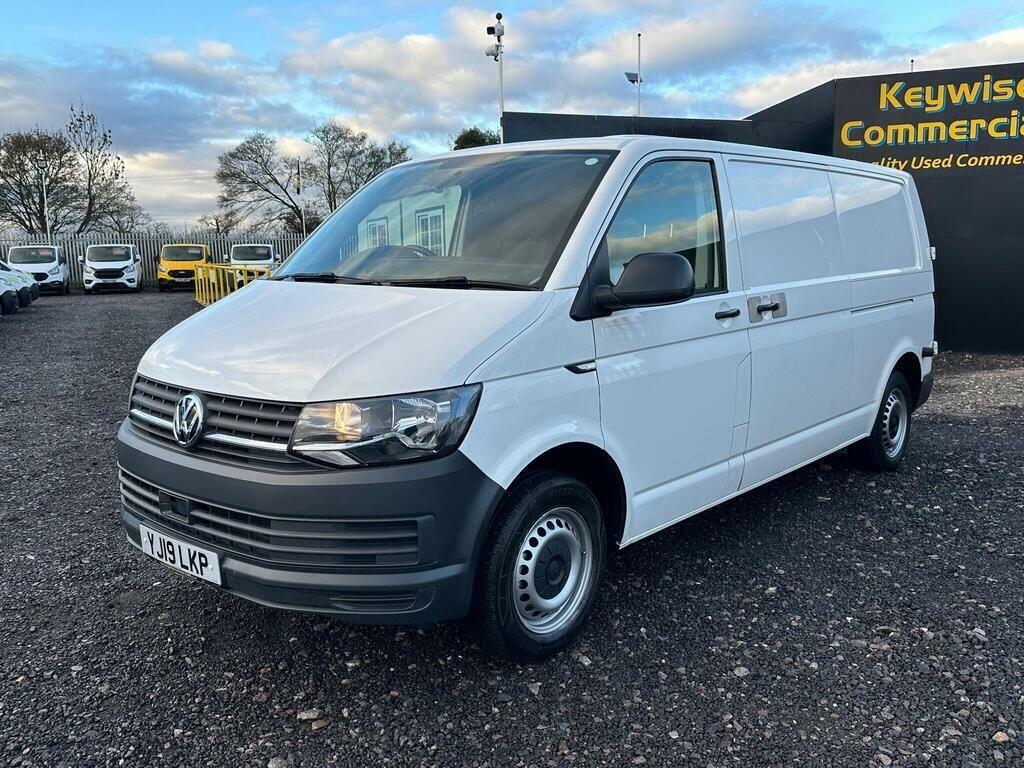 Volkswagen Transporter 2.0 Tdi T30 Bluemotion Tech Startline Fwd Lwb Euro YJ19LKP White #3