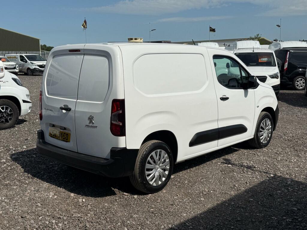 Peugeot Partner 1.5 Bluehdi 1000 Professional Premium Standard Pan UGZ9450 White #6