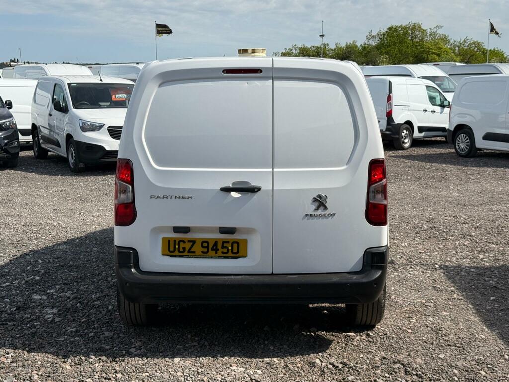 Peugeot Partner 1.5 Bluehdi 1000 Professional Premium Standard Pan UGZ9450 White #5