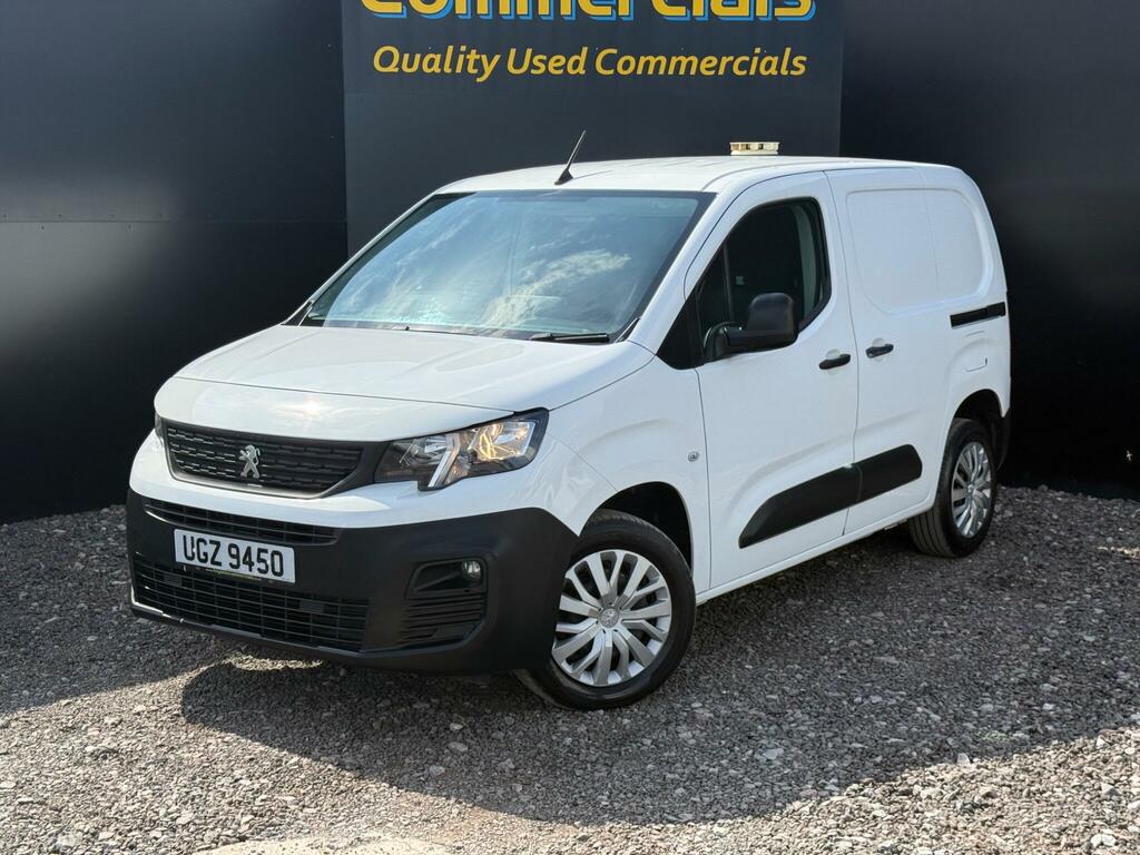 Peugeot Partner 1.5 Bluehdi 1000 Professional Premium Standard Pan UGZ9450 White #2