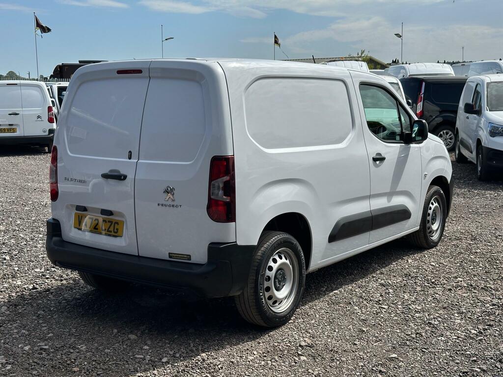 Peugeot Partner 1.5 Bluehdi 1000 Professional Premium Standard P VA72CZG White #6