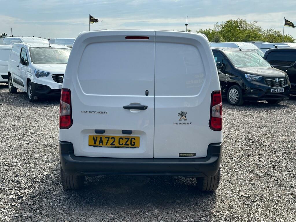 Peugeot Partner 1.5 Bluehdi 1000 Professional Premium Standard P VA72CZG White #5