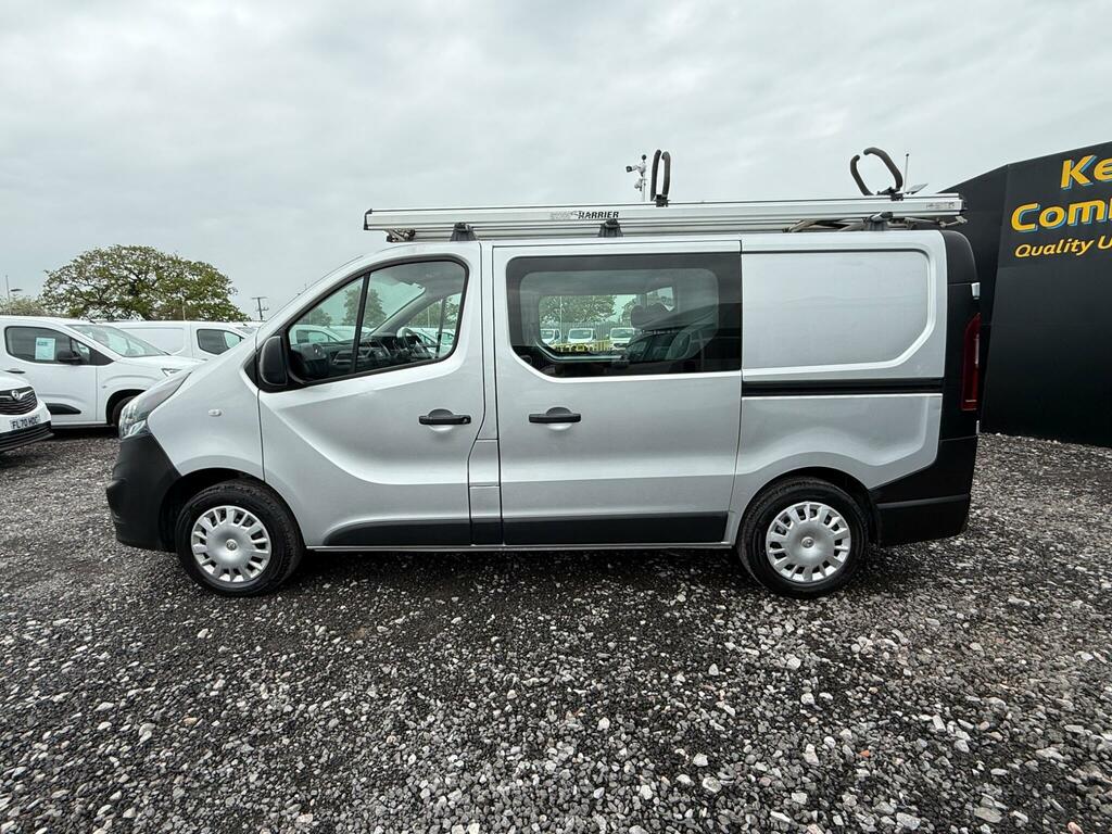 Vauxhall Vivaro 1.6 Cdti 2900 Crew Van L1 H1 Euro 6 Ss 6 S BK68AUC Silver #4