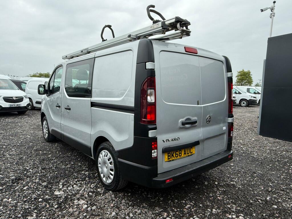 Vauxhall Vivaro 1.6 Cdti 2900 Crew Van L1 H1 Euro 6 Ss 6 S BK68AUC Silver #5