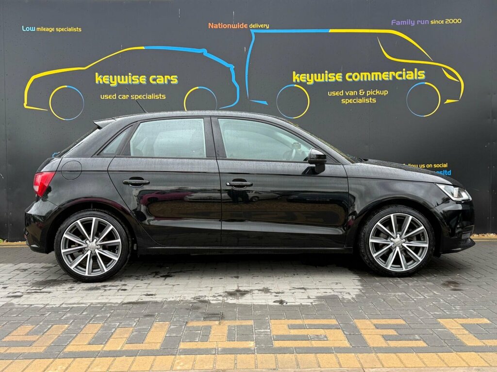 Audi A1 1.4 Tfsi Sport Sportback S Tronic Euro 6 Ss RA66XUP Black #6