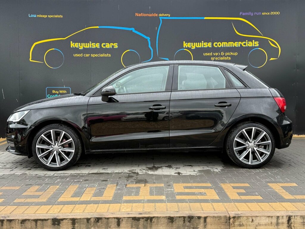 Audi A1 1.4 Tfsi Sport Sportback S Tronic Euro 6 Ss RA66XUP Black #2