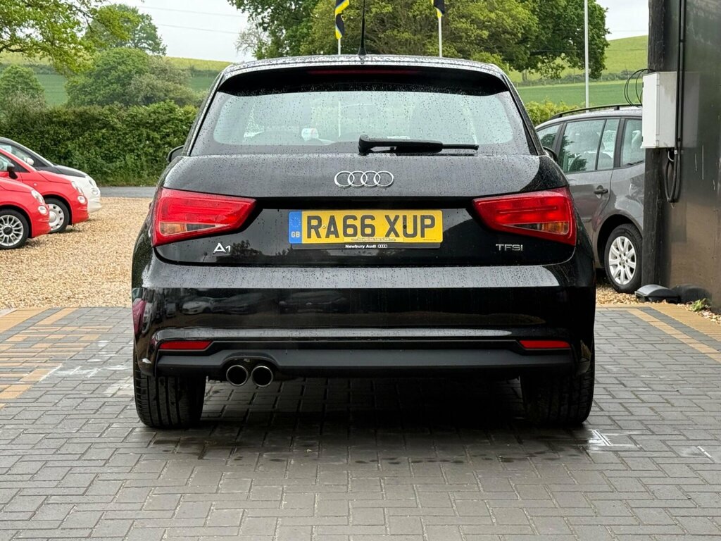 Audi A1 1.4 Tfsi Sport Sportback S Tronic Euro 6 Ss RA66XUP Black #4