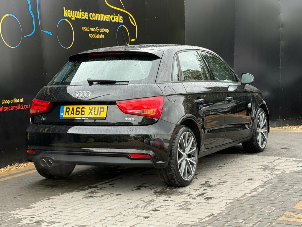 Audi A1 1.4 Tfsi Sport Sportback S Tronic Euro 6 Ss RA66XUP Black #5