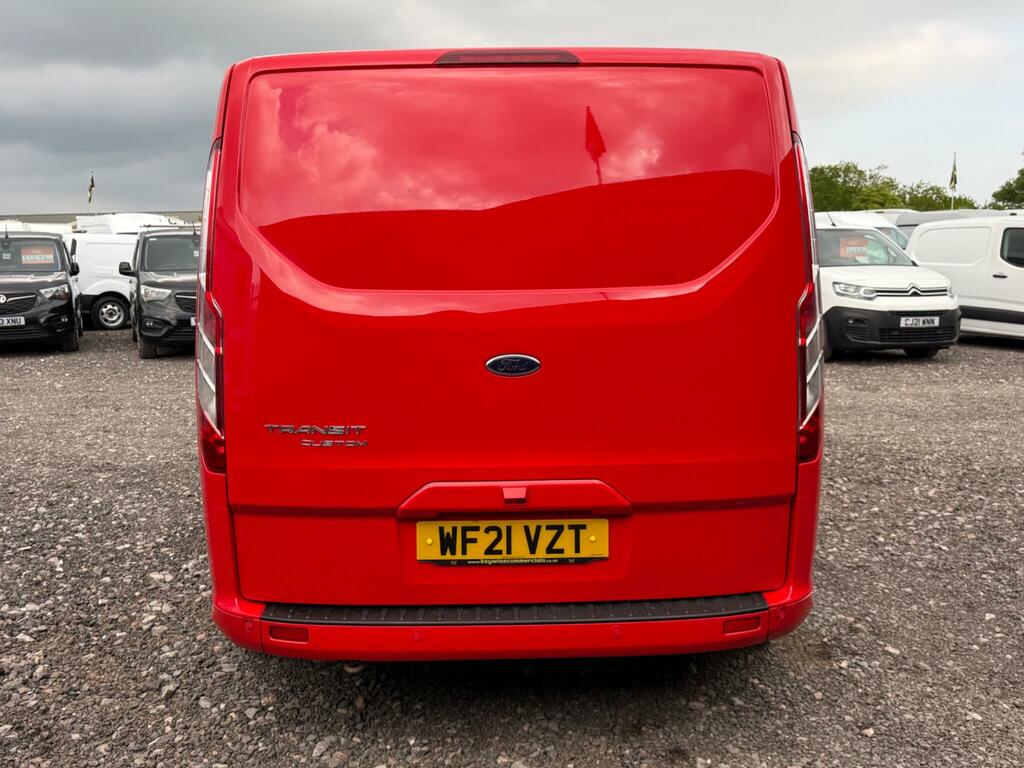 Ford Transit Custom 2.0 320 Ecoblue Sport Crew Van L2 H1 Euro 6 Ss WF21VZT Red #6