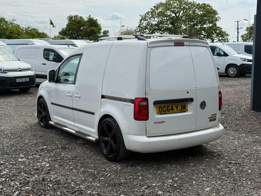 Volkswagen Caddy 1.6 Tdi C20 Highline L1 H1 White #4