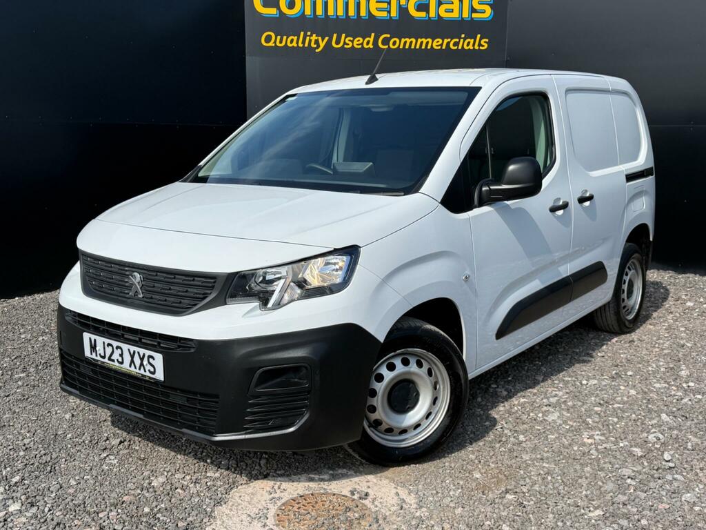 Peugeot Partner 1.5 Bluehdi 1000 Professional Premium Standard P MJ23XXS White #2