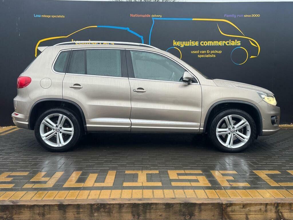 Volkswagen Tiguan 2.0 Tdi Bluemotion Tech R-line Dsg 4Wd Euro 5 Ss HG15UUD Beige #6