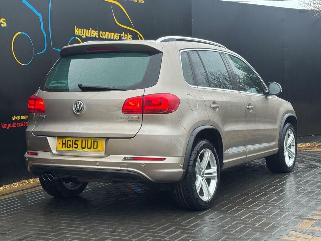 Volkswagen Tiguan 2.0 Tdi Bluemotion Tech R-line Dsg 4Wd Euro 5 Ss HG15UUD Beige #5