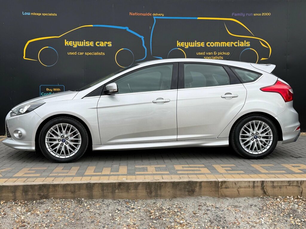 Ford Focus 1.6 Tdci Zetec S Euro 5 Ss SH64UUV Silver #2