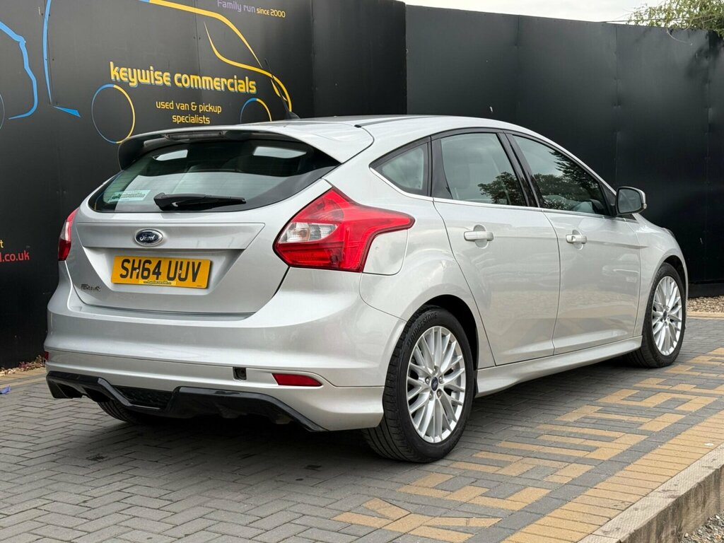 Ford Focus 1.6 Tdci Zetec S Euro 5 Ss SH64UUV Silver #5
