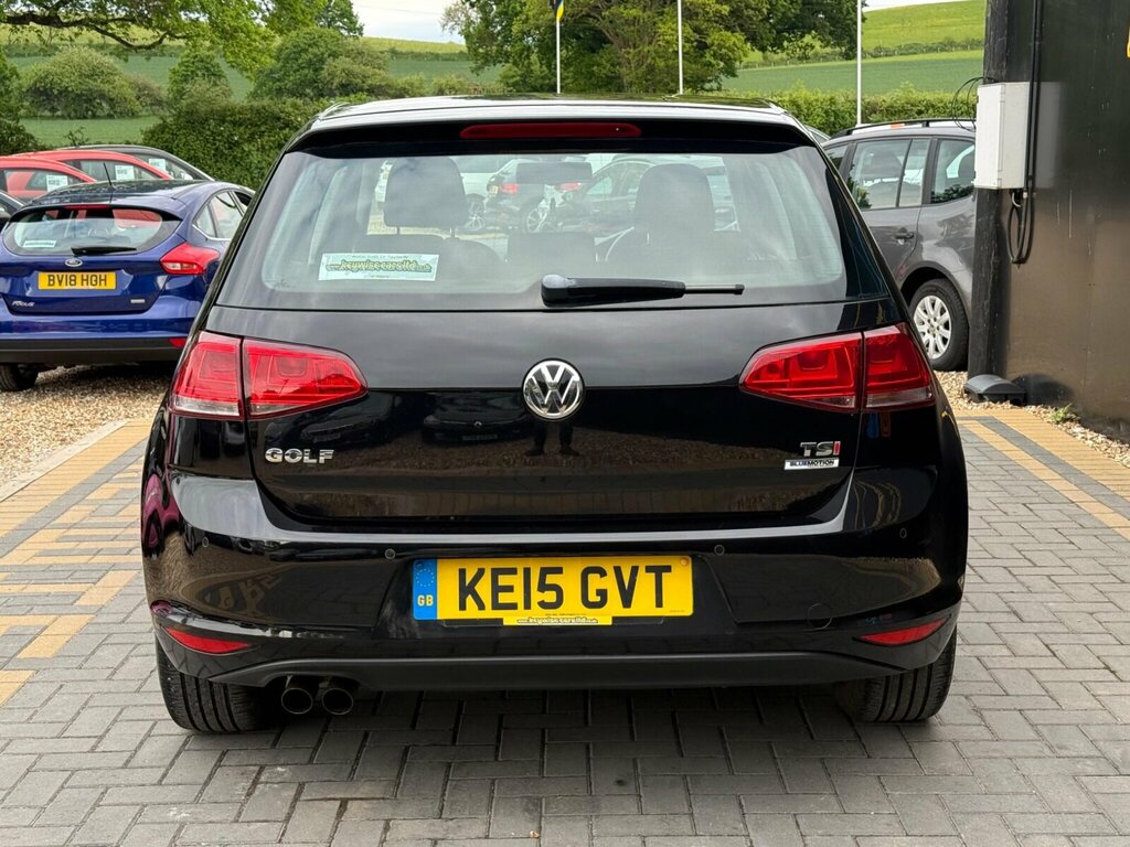 Volkswagen Golf 1.4 Tsi Bluemotion Tech Match Euro 5 Ss KE15GVT Black #4