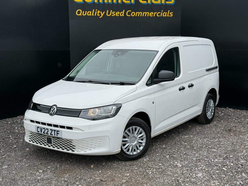 Volkswagen Caddy 2.0 Tdi C20 Commerce Plus Swb Euro 6 Ss CV22ZTF White #2
