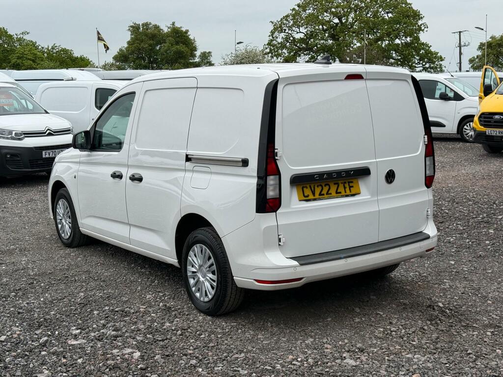 Volkswagen Caddy 2.0 Tdi C20 Commerce Plus Swb Euro 6 Ss CV22ZTF White #4