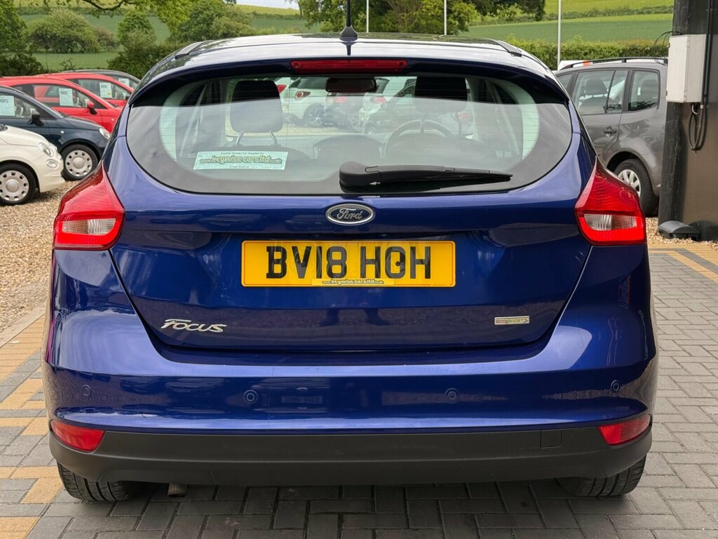 Ford Focus 1.0T Ecoboost Titanium Euro 6 Ss BV18HOH Blue #4