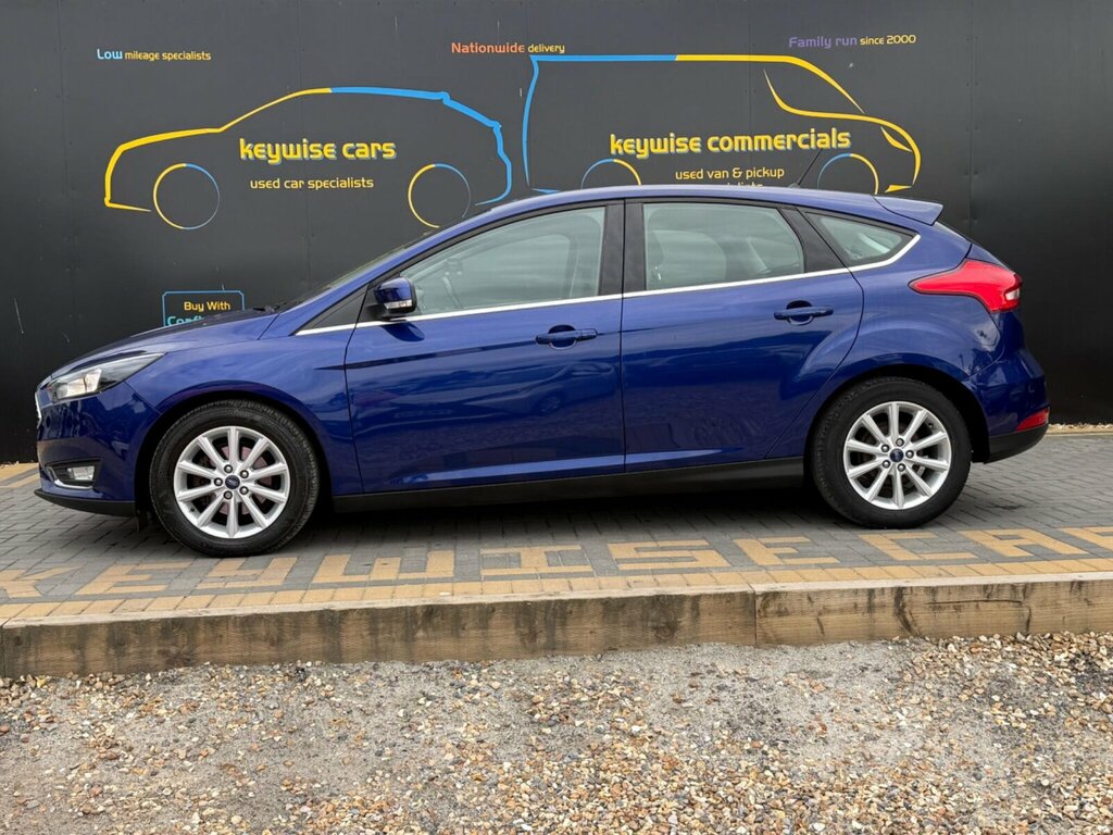 Ford Focus 1.0T Ecoboost Titanium Euro 6 Ss BV18HOH Blue #2