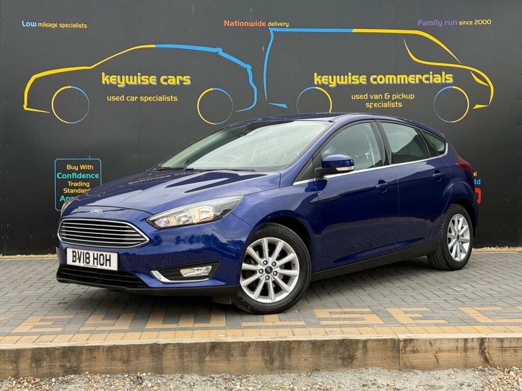 Ford Focus 1.0T Ecoboost Titanium Euro 6 Ss Blue